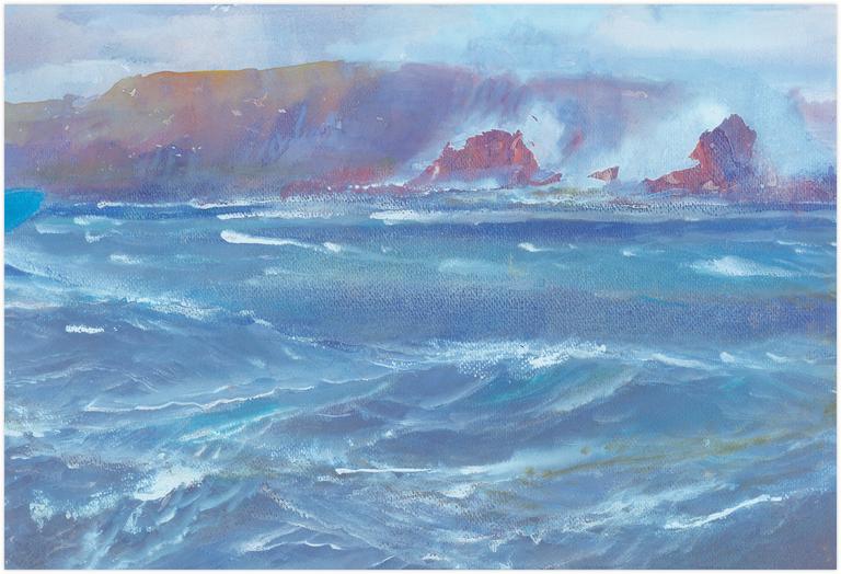 Catalogue raisonné, Marin Marie, Tornade à Chausey