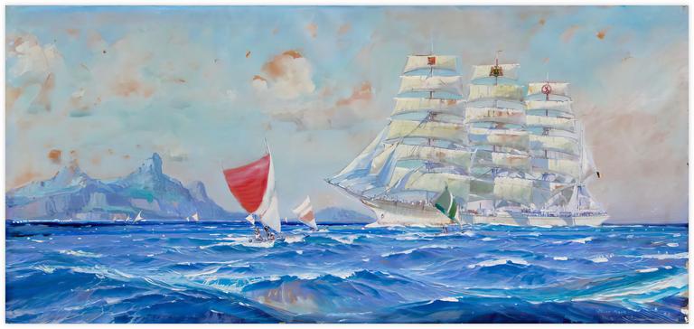 Catalogue raisonné, Marin Marie, L'Avenir, navire école belge dans le Pacifique