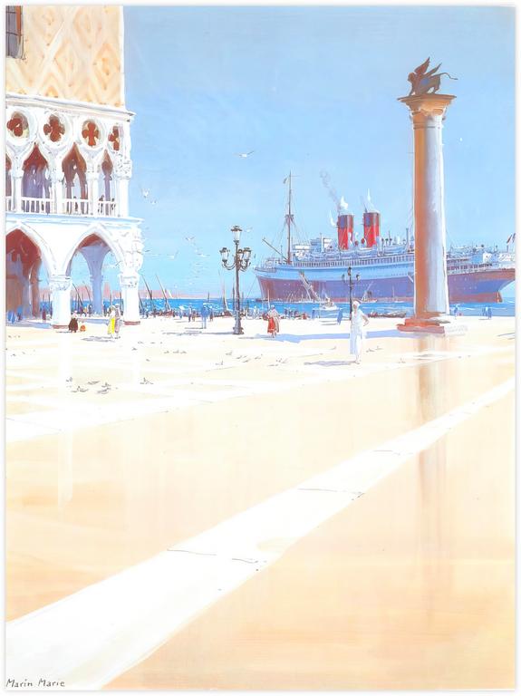 Catalogue raisonné, Marin Marie, Paquebot en rade de Venise