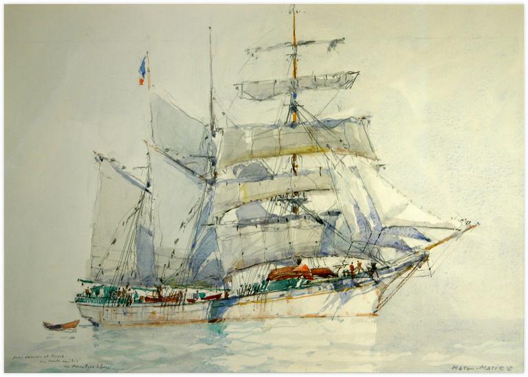Catalogue raisonné, Marin Marie, Le Morutier blanc