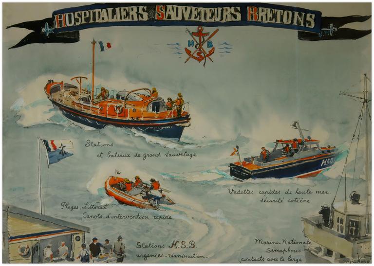 Catalogue raisonné, Marin Marie, Hospitaliers sauveteurs bretons
