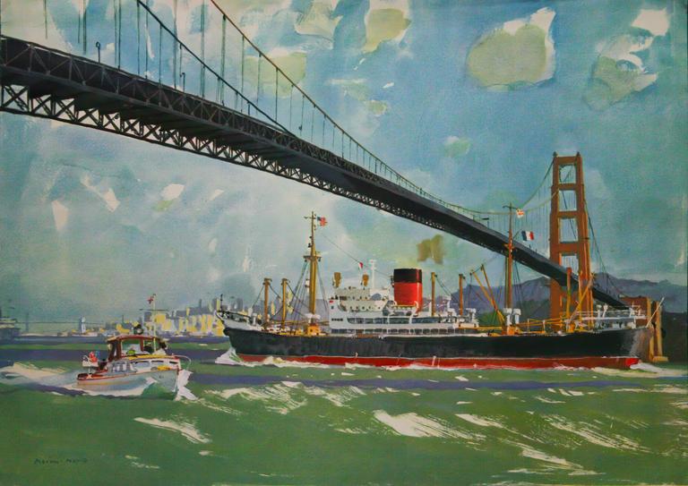 Catalogue raisonné, Marin Marie, Le Washington sous le Golden Gate