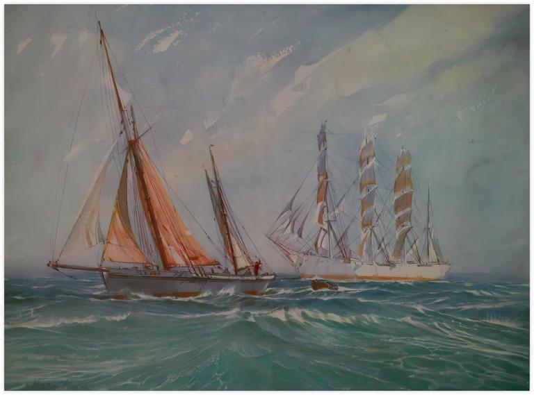 Catalogue raisonné, Marin Marie, Le Grey Fox, circa 1931