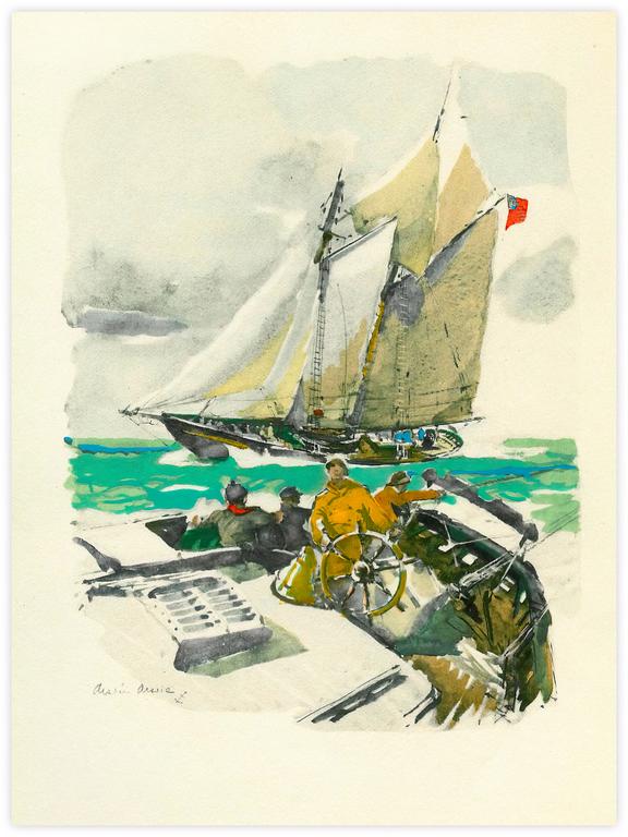 Catalogue raisonné, Marin Marie, Sans titre (A la Barre)