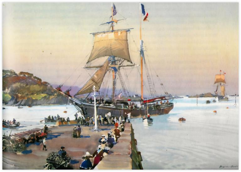 Catalogue raisonné, Marin Marie, Sans titre (le quai)
