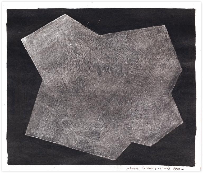 Catalogue raisonné, Henri Foucault, Dessin P - 1990