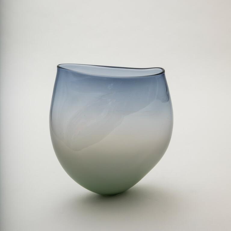 Michèle Oberdieck - Ostfriesia I Distraction Bowl - Verre soufflé - 28 x 22 x 10 cm ©Galerie Capazza, Denis Durand