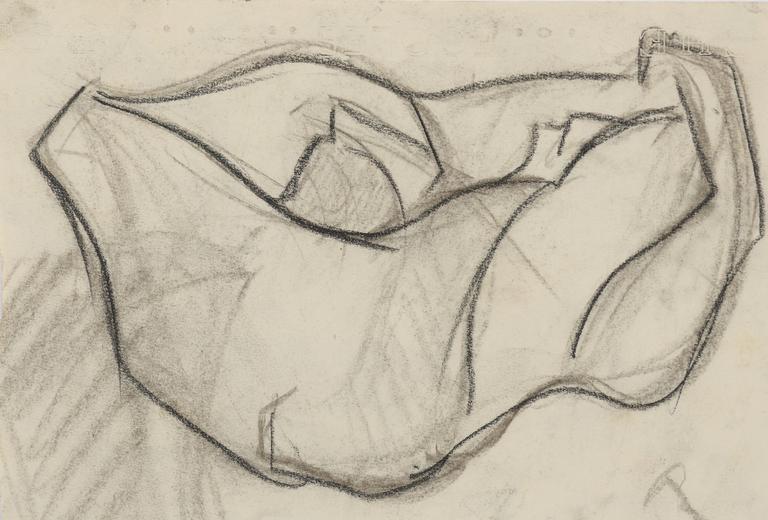 Jean Legros, Sans titre, étude pour un objet, circa 1944-1945