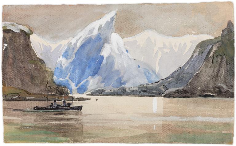 Catalogue raisonné, Marin Marie, Paysage polaire et steamer