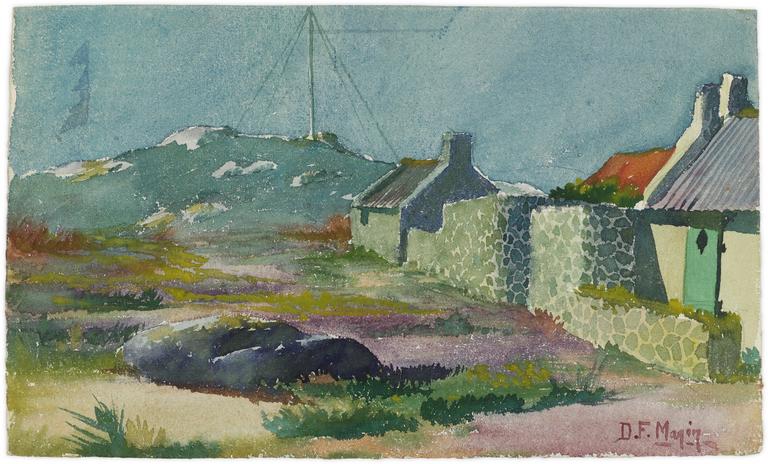 Catalogue raisonné, Marin Marie, L'île des Minquiers, circa 1920