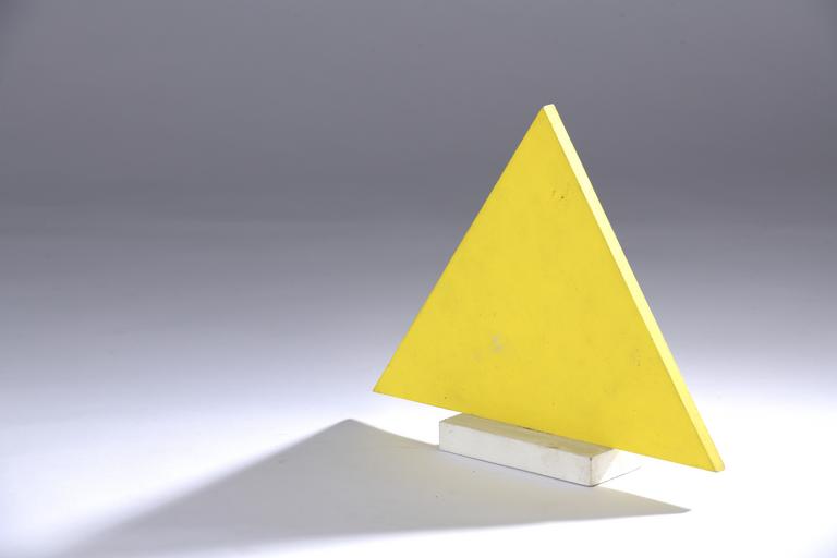 Jean Legros, Triangle jaune, 1976