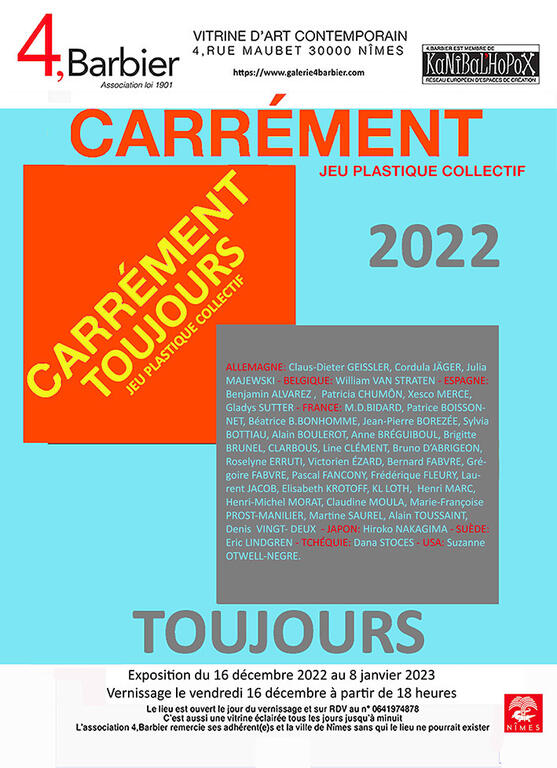 affiche carrément 2022