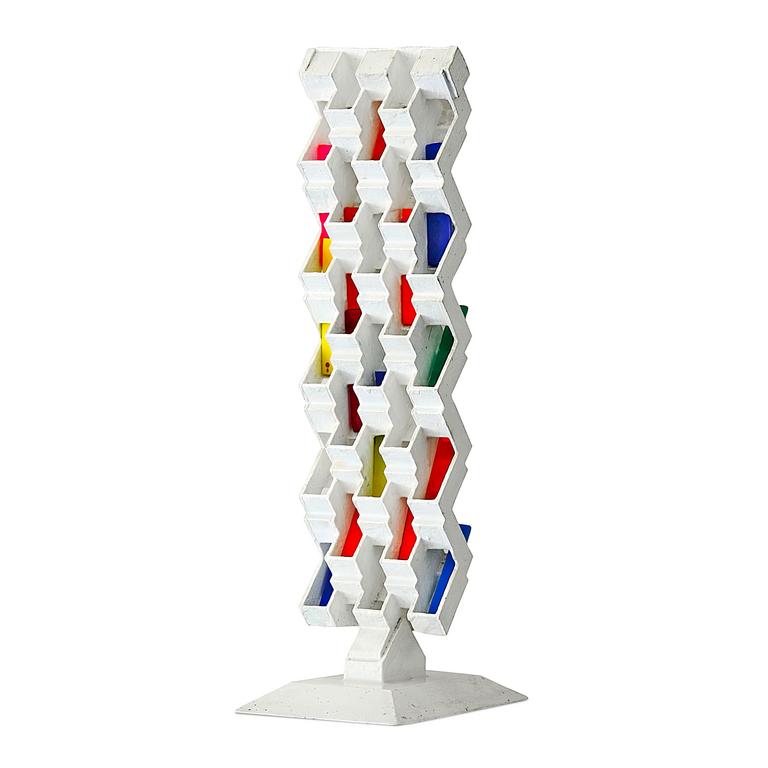 Catalogue raisonné, Albert Chubac, Sculpture, structure aux lamelles de plexiglas