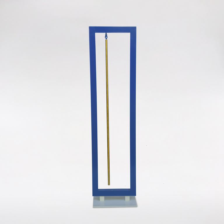 Catalogue raisonné, Albert Chubac, Portique bleu et barre dorée