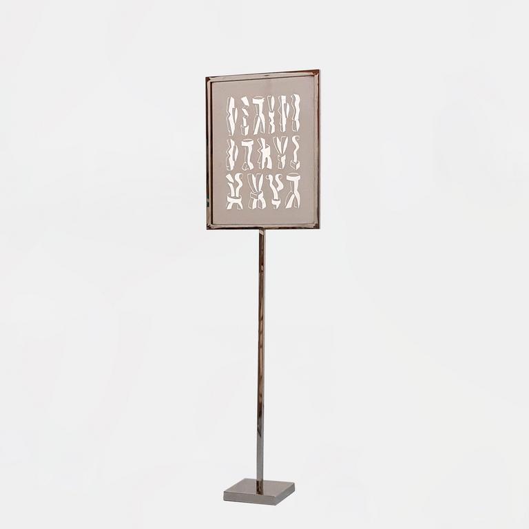 Catalogue raisonné, Jean-Paul Thaéron, Panneau signalétique - 2017-2022