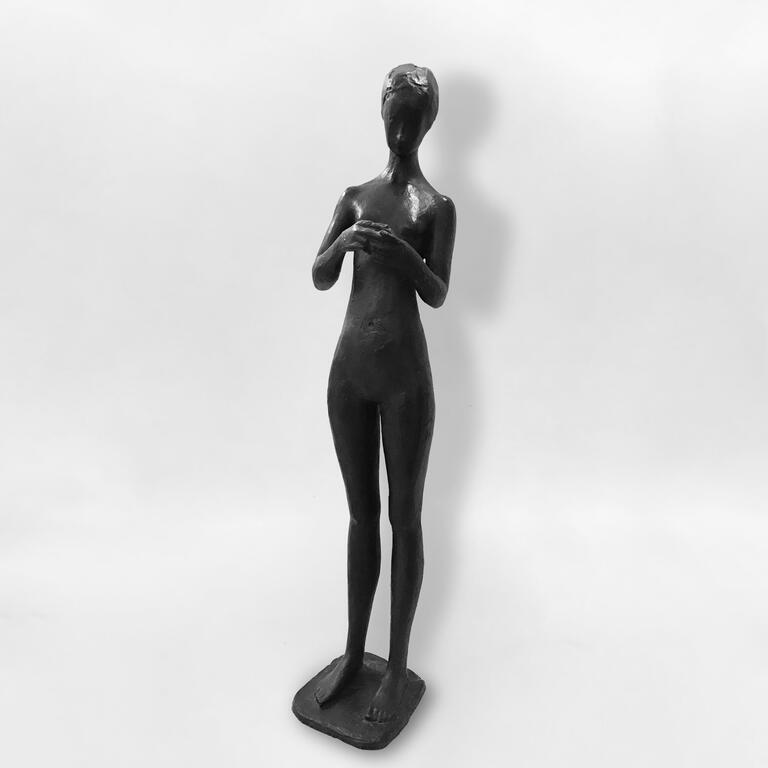 Louis Derbré, La Jeune Fille à l'orange, 1965