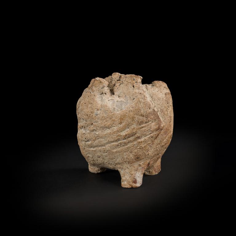 Catalogue raisonné, Jean & Jacqueline Lerat, Petite sculpture aux trois pieds (pièce à main), 1999