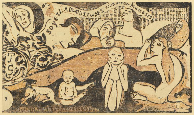 Catalogue raisonné, Paul Gauguin, Soyez amoureuses, vous serez heureuses, circa 1895