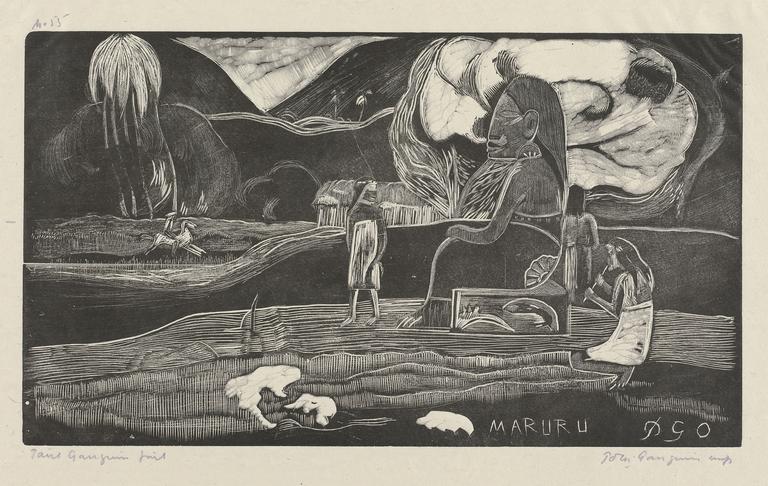 Paul Gauguin, Maruru (Merci), 1894-1895