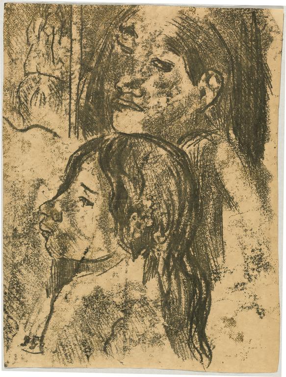 Paul Gauguin, Deux Marquisiens, circa 1902