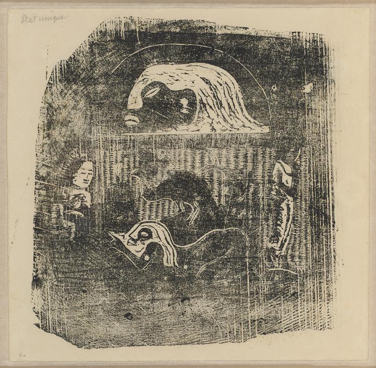 Catalogue raisonné, Paul Gauguin, Te Atua (Les Dieux), circa 1895