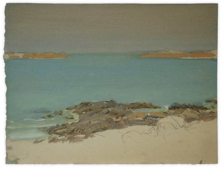Catalogue raisonné, Marin Marie, Sans titre (Plage à Chausey)