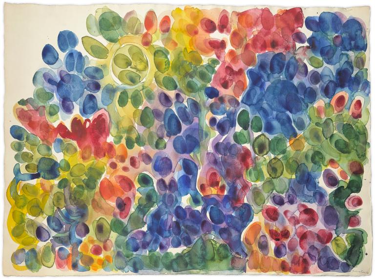 Paysage fleuri, 1964