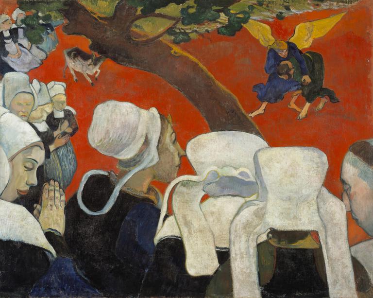 Catalogue raisonné, Paul Gauguin, La Vision après le Sermon, 1888