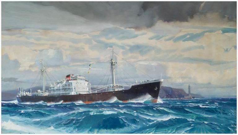 Catalogue raisonné, Marin Marie, Le Cargo La Hague