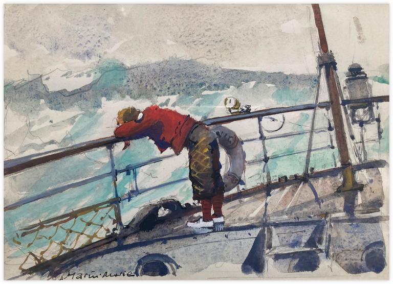 Catalogue raisonné, Marin Marie, Le Mal de mer