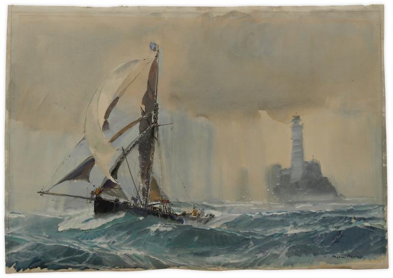 Catalogue raisonné, Marin Marie, Jolie Brise doublant le Fastnet