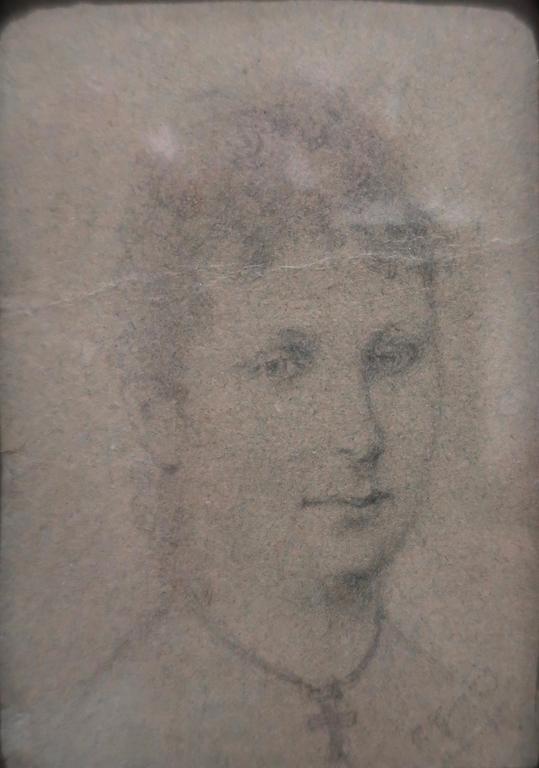 Catalogue raisonné, Paul Gauguin, Portrait de Mette Gad, circa 1873