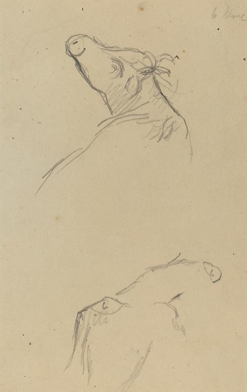 Catalogue raisonné, Paul Gauguin, Têtes de vaches, 1884-1888