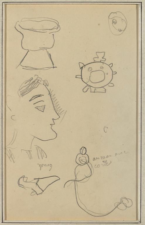 Catalogue raisonné, Paul Gauguin, Caricature et formes, 1884-1888