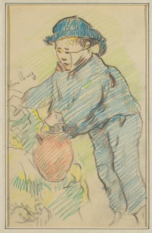 Catalogue raisonné, Paul Gauguin, Jeune breton à la cruche, 1884-1888