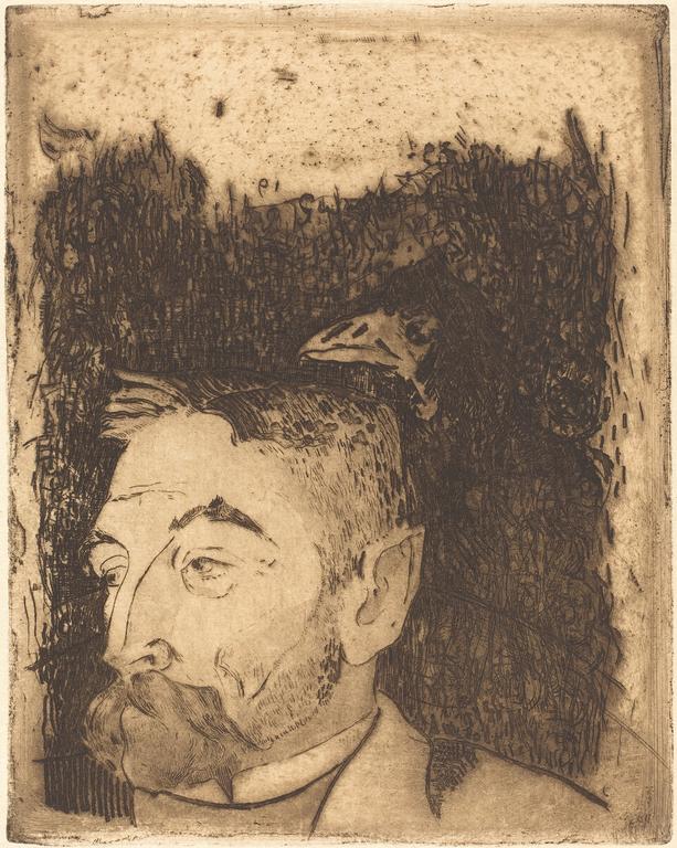 Catalogue raisonné, Paul Gauguin, Portrait de Stéphane Mallarmé, 1891