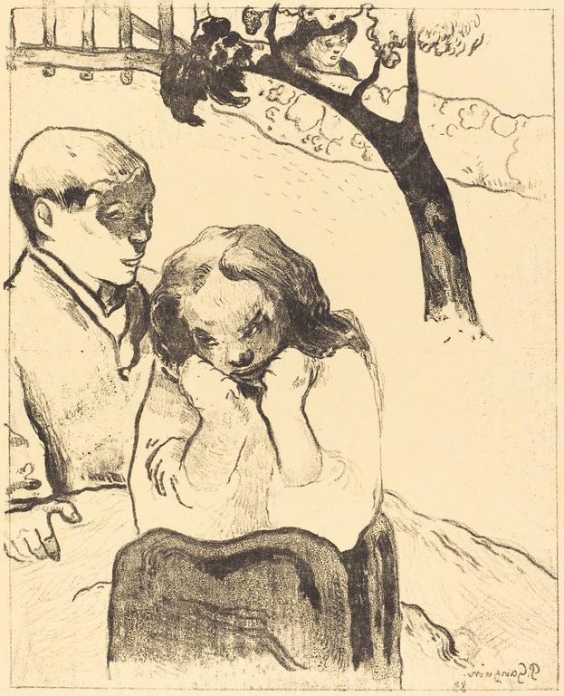 Catalogue raisonné, Paul Gauguin, Miseres humaines, 1889