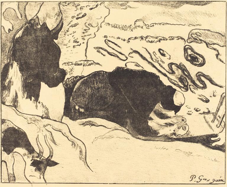Catalogue raisonné, Paul Gauguin, Les laveuses, 1889