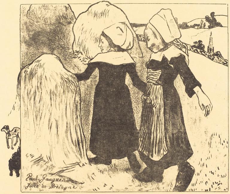 Catalogue raisonné, Paul Gauguin, Joies de Bretagne, 1889