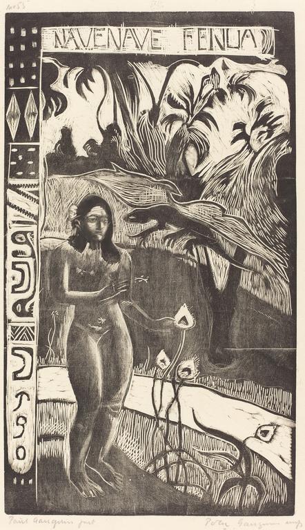 Paul Gauguin, Nave Nave Fenua (Terre délicieuse), 1894-1895