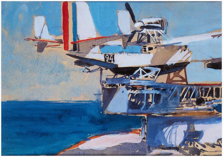 Catalogue raisonné, Marin Marie, Sans titre (hydravion)