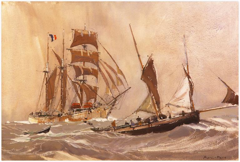 Catalogue raisonné, Marin Marie, Pilote