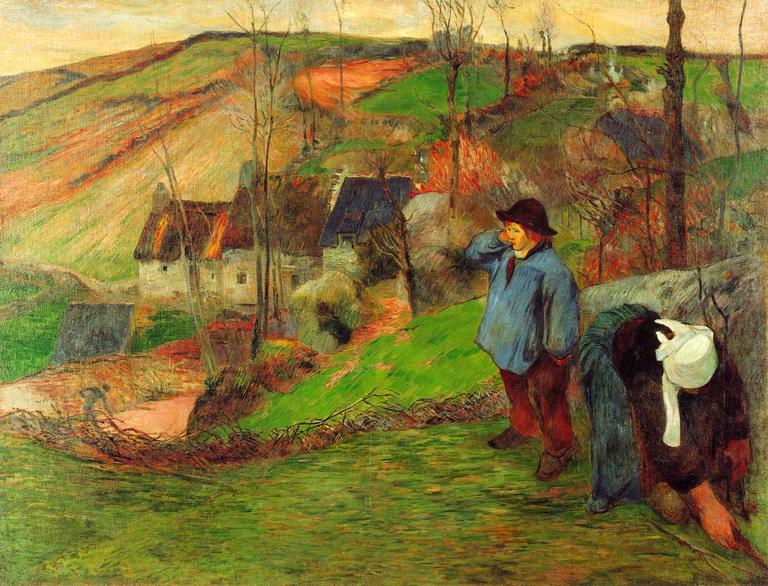 Catalogue raisonné, Paul Gauguin, Paysage de Bretagne, 1888