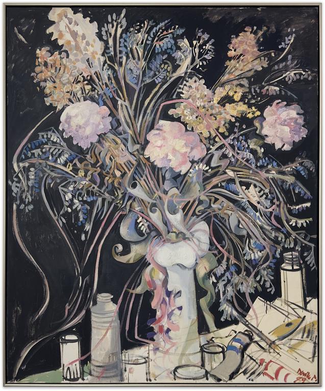 Vase avec fleurs dans l’Atelier, 1989