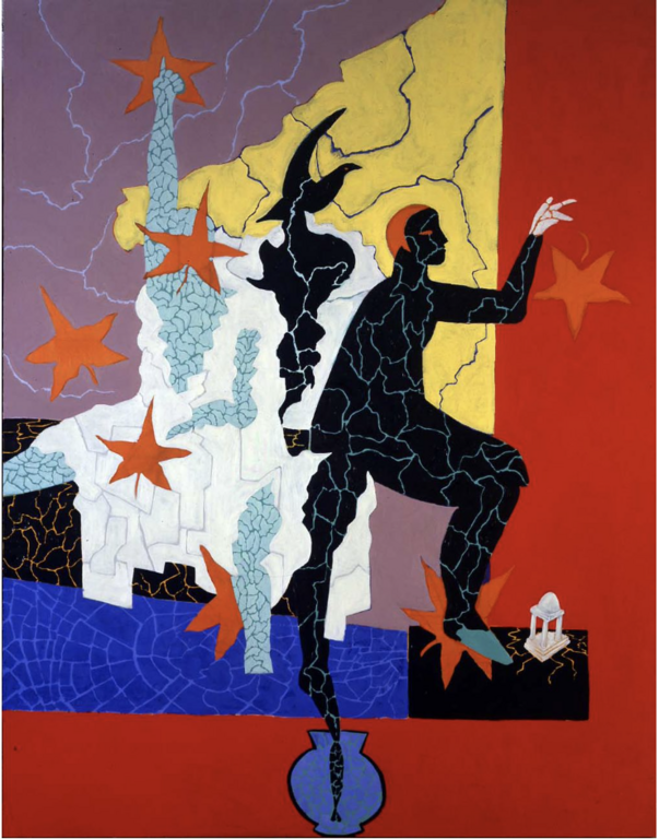 Molle oisiveté, 1997, Huile sur toile, 205 × 160 cm