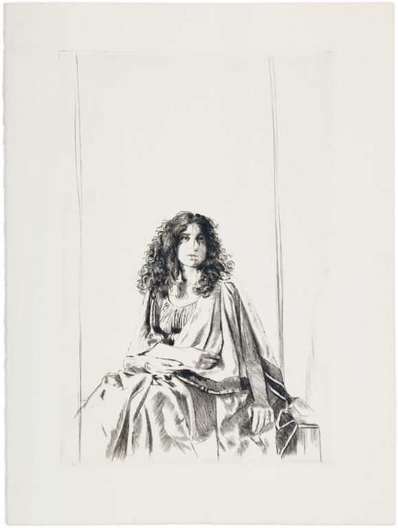Catalogue raisonné, Claude Grobéty, Portrait tunique ionienne et peplos