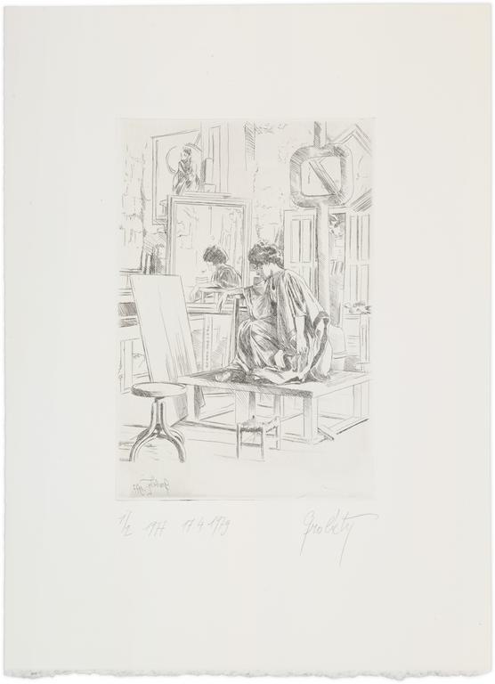 Catalogue raisonné, Claude Grobéty, Petit péplos reflet miroir