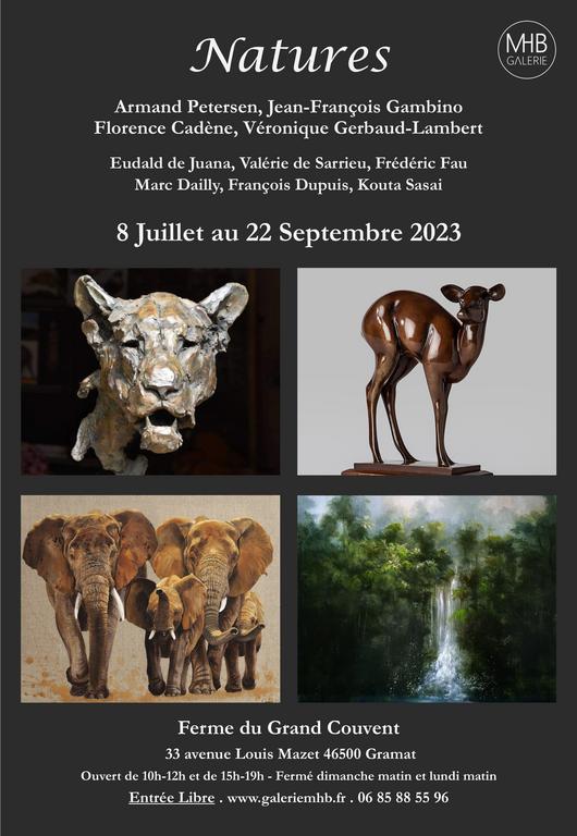 Exposition d'été 2023 "Natures" du 8 juillet au 22 septembre