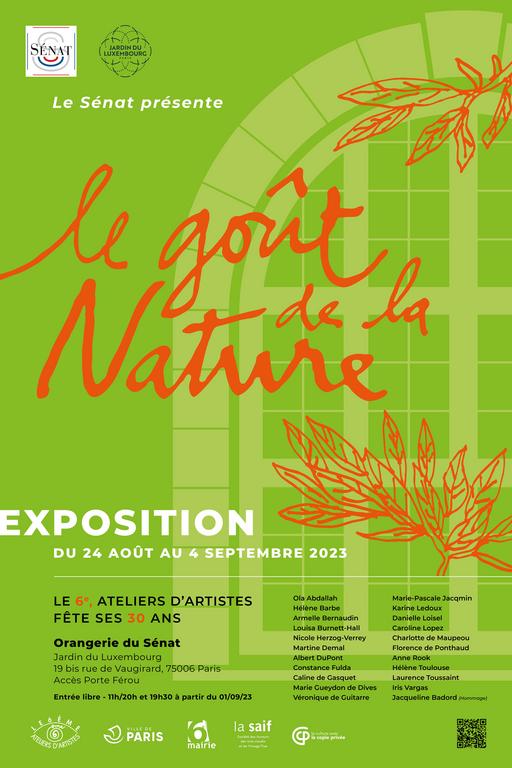 Le goût de la nature - Le 6ème, Ateliers d'Artistes