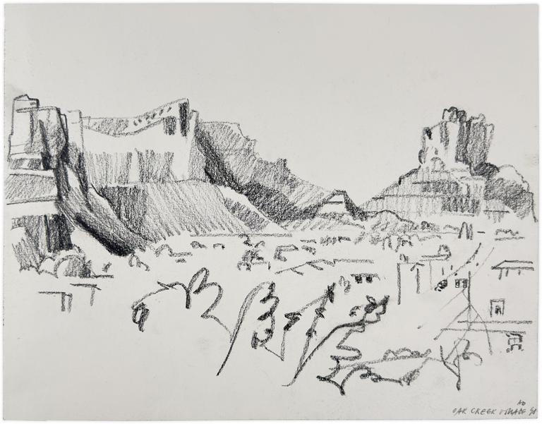 Catalogue raisonné, Adolphe Deville, Oak Creek village,1998